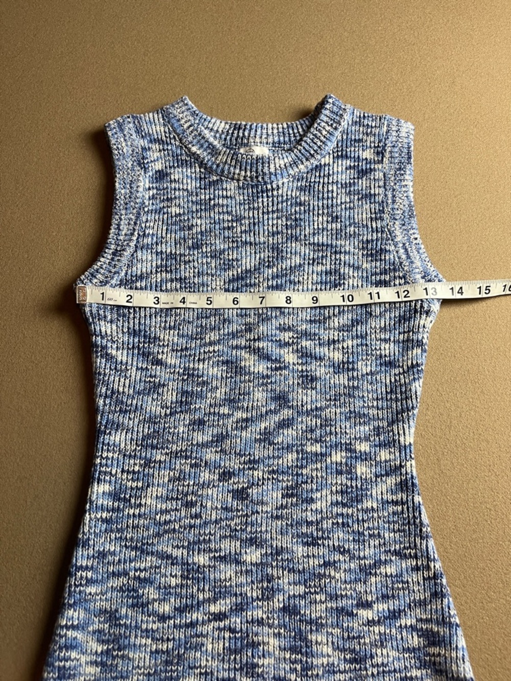 Pink Diamond Knit Mini Dress - S - Picture 7 of 8